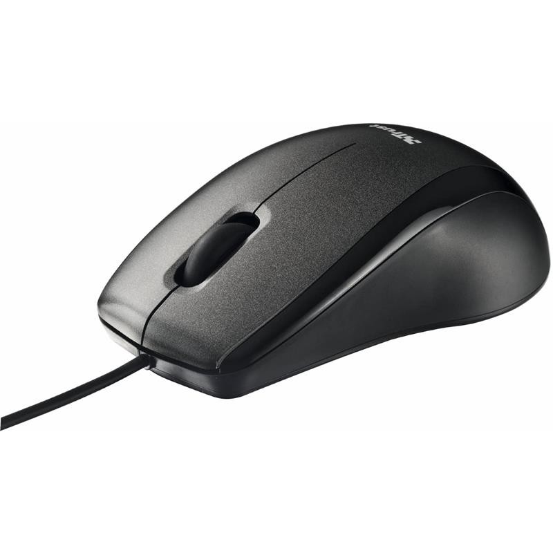Ratón Trust Carve USB Black