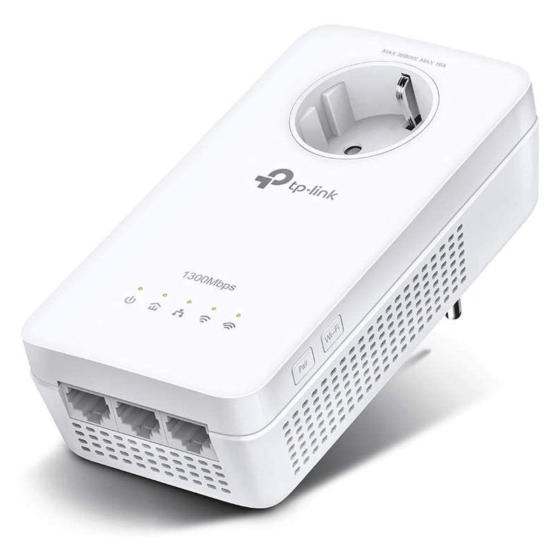 Powerline TP-Link TL-WPA8631P Ethernet AV1300 + Enchufe