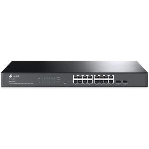 Switch TP-Link Jetstream 16 Puertos Gigabit +2 Sfp Rack 19