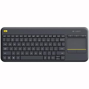 Teclado Logitech K400 RF Wireless Touchpad Black