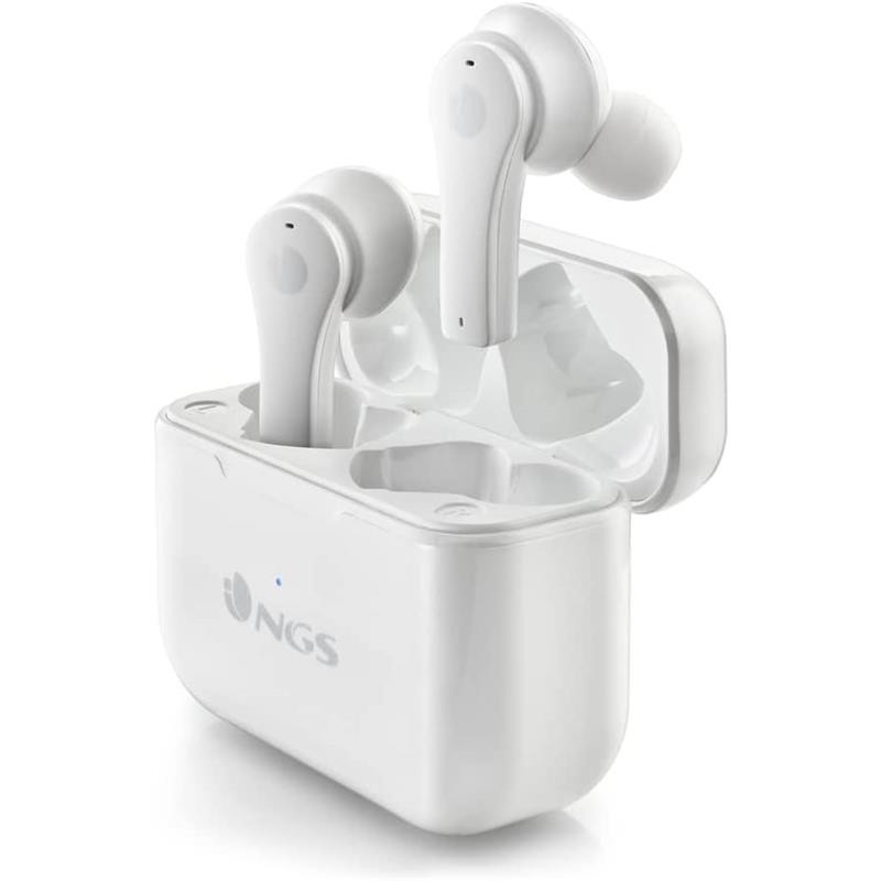 Auriculares NGS Artica Bloom Earphones Bluetooth Wireless White Auriculares NGS Artica Bloom Earphones Bluetooth Wireless White