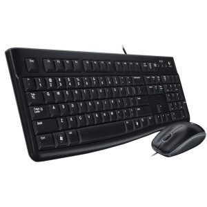 Teclado + Ratón Logitech MK120 USB Black