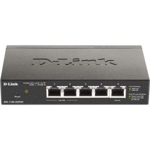 Switch D-Link Gigabit 5 Puertos DGS-1100-05PDV2 2 PoE