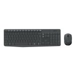 Teclado + Ratón Logitech MK235 Wireless Black