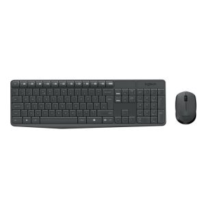Teclado + Ratón Logitech MK235 Wireless Black