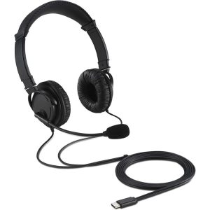 Auriculares + Micrófono Kensington K97457WW Hi-fi USB-C Black