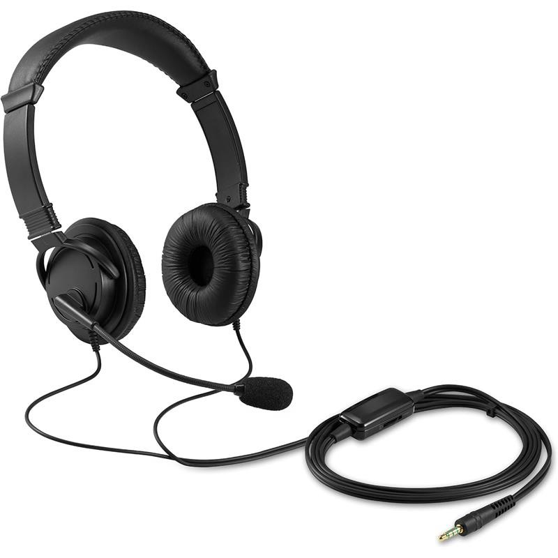 Auriculares + Micrófono Kensington K33597WW Hi-fi Jack 3.5MM Black