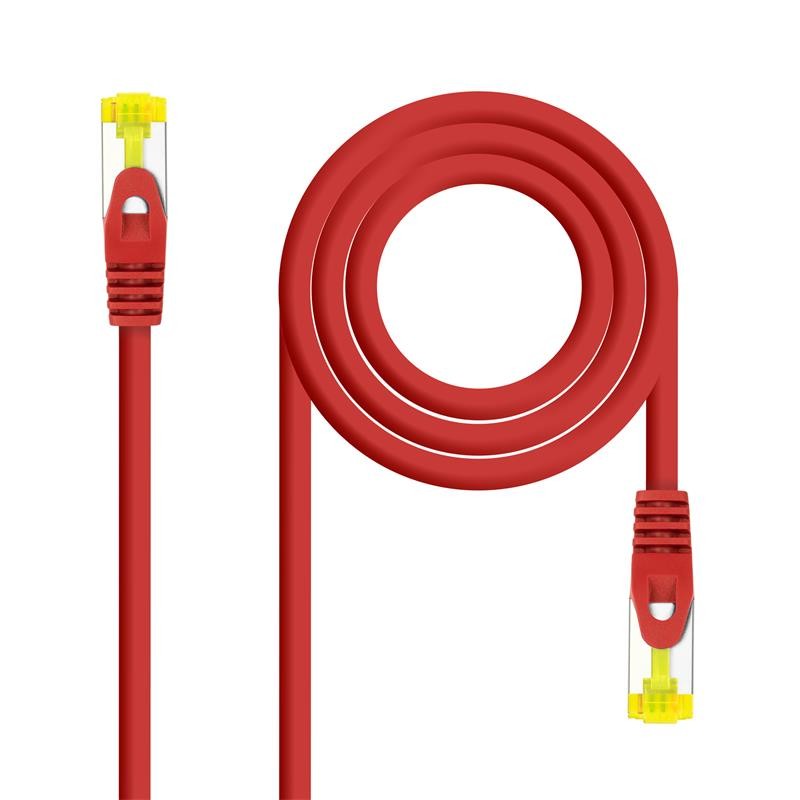 Cable de Red CAT.6 Utp 0.25M Nanocable Red