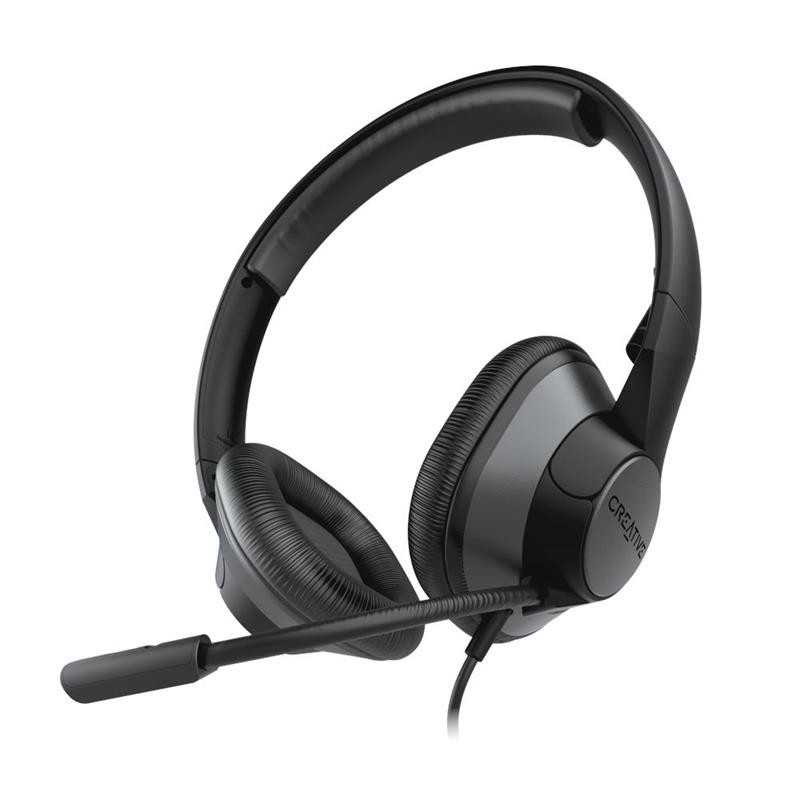 Auriculares + Micrófono Creative Chat Max HS-720 USB Black