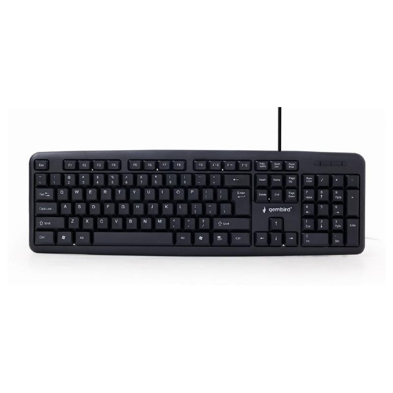 Teclado Gembird USB Black