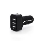 Cargador Coche Smartphone Phoenix 5V 3x USB 7.2A