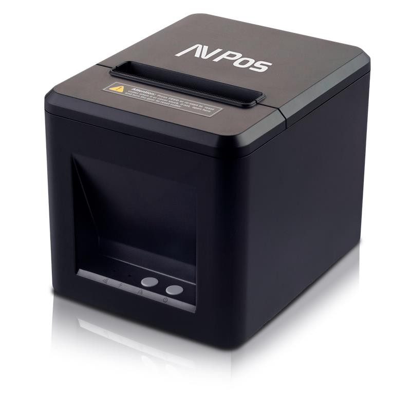 Impresora AVPOS Termica Tickets TC40 USB + LAN Ethernet 3YR Gar High Impact