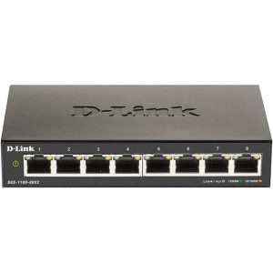 Switch D-Link Gigabit 8 Puertos + PoE DGS-1100-08P