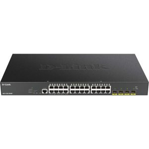 Switch D-Link Gigabit 28 Puertos DGS-1250-28X 24+4 10G Sfp+