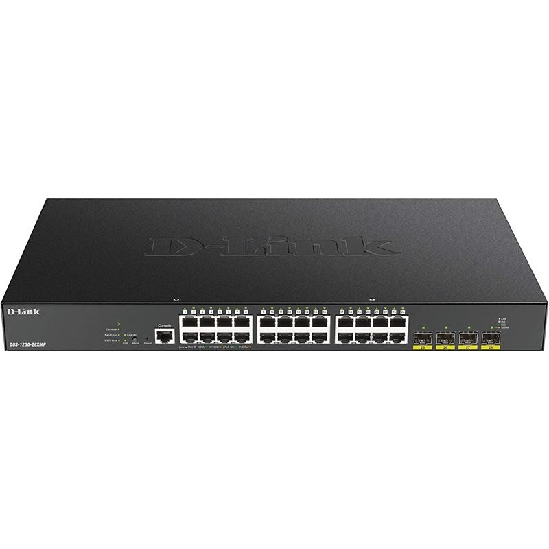 Switch D-Link Gigabit 28 Puertos DGS-1250-28X 24+4 10G Sfp+ Switch D-Link Gigabit 28 Puertos DGS-1250-28X 24+4 10G Sfp+