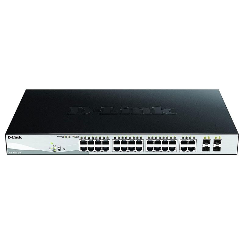Switch D-Link Gigabit 24 Puertos DGS-1210-24P PoE Switch D-Link Gigabit 24 Puertos DGS-1210-24P PoE