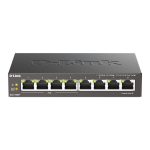 Switch D-Link Gigabit 8 Puertos DGS-1008P/e (4XPOE)