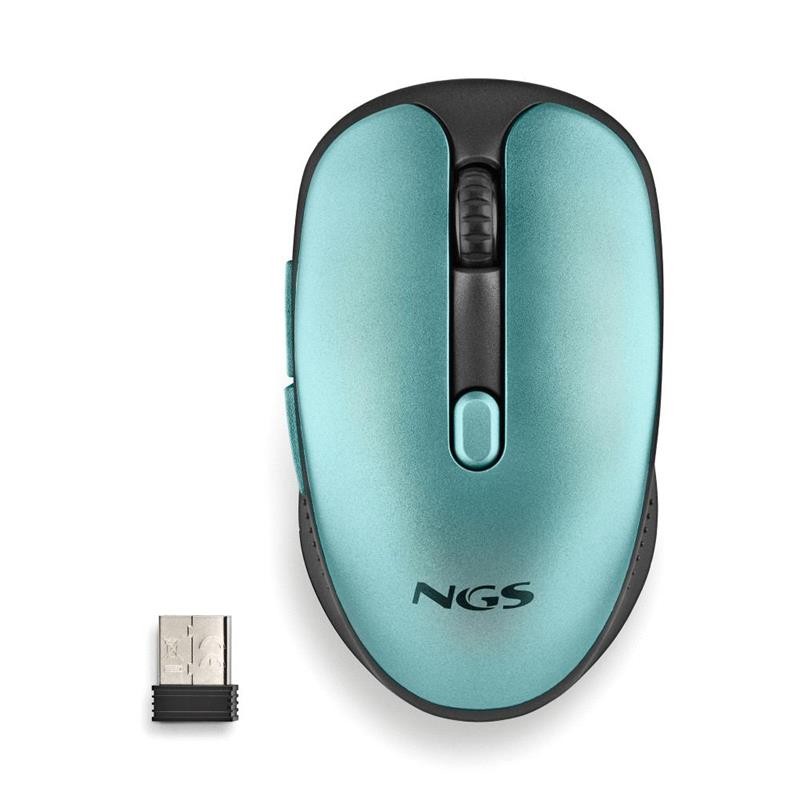 Ratón NGS Evo Rust Wireless Silent Blue Ratón NGS Evo Rust Wireless Silent Blue
