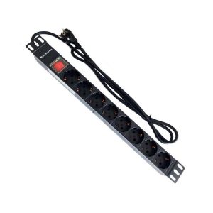 Pdu Tipo Regleta PowerGreen 8 Tomas con Interruptor