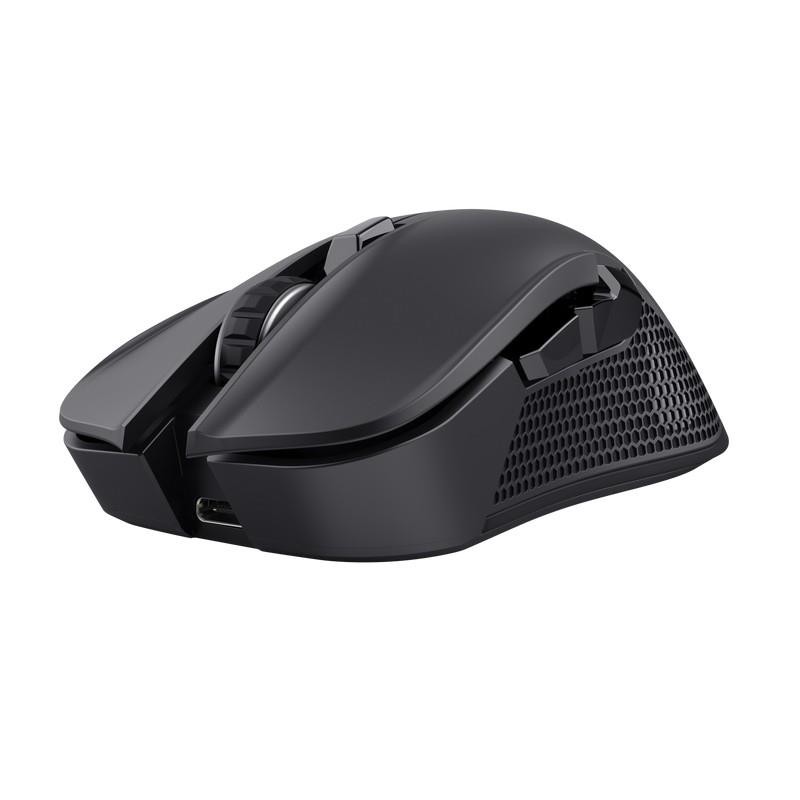 Ratón Trust Ybar GXT923 Wireless RGB Black
