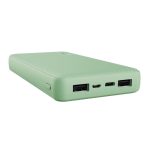 Powerbank Trust Primo 20000MAH USB + USB-C 2A Green