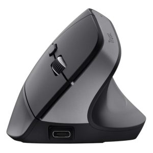Ratón Trust Bayo+ Ergonómico 2400 DPI Wireless Black