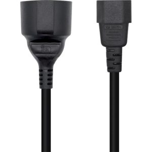 Cable Aisens Adaptador C14 Macho a Schuko Hembra