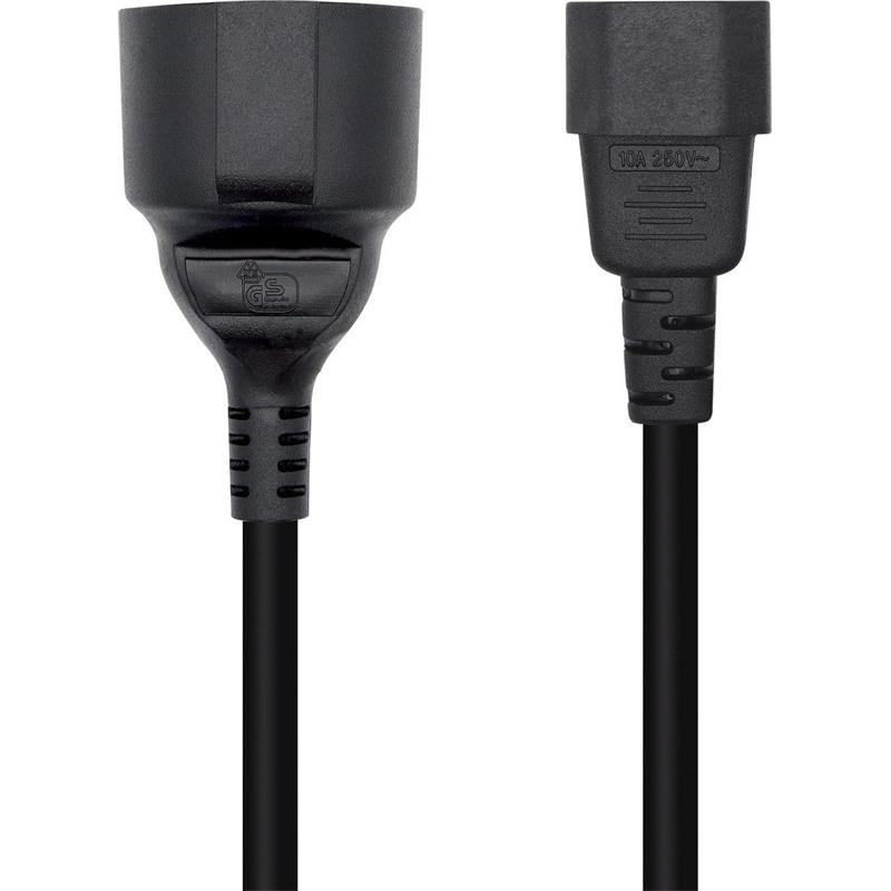 Cable Aisens Adaptador C14 Macho a Schuko Hembra Cable Aisens Adaptador C14 Macho a Schuko Hembra
