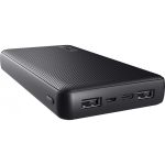 Powerbank Trust Primo 20000MAH 2A USB + USB-C + Micro-usb Eco Black