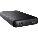 Powerbank Trust Primo 15000MAH 2A USB + USB-C + Micro-usb Eco Black