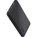 Powerbank Trust Primo Slim 10000MAH 2A USB + USB-C + Micro-usb Eco Black
