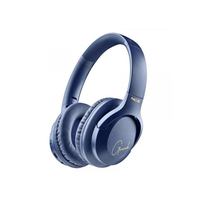 Auriculares NGS Articagreed Wireless Bluetooth/Micrófono/AUX Blue