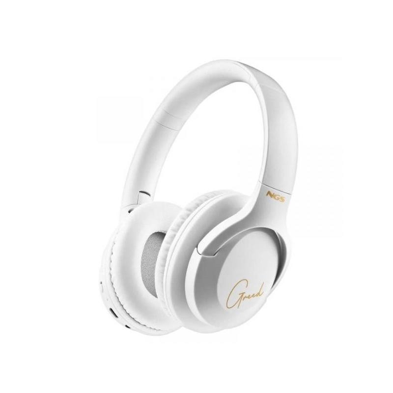 Auriculares NGS Articagreed Wireless Bluetooth/Micrófono/AUX White
