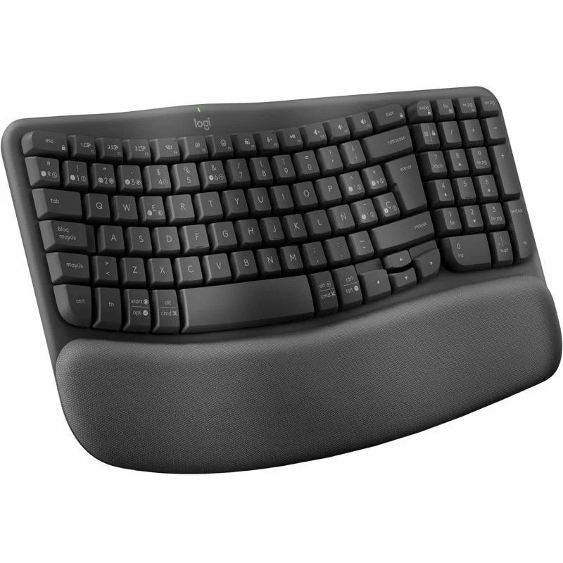 Teclado Logitech Wave Keys Bluetooth Black Teclado Logitech Wave Keys Bluetooth Black
