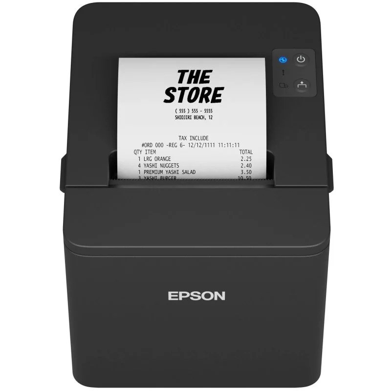 Impresora Epson Termica TM-T20IV USB + Serie + Ethernet Black