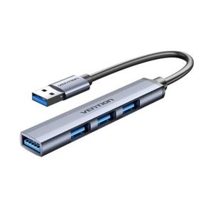 Hub USB Vention 4 Puertos USB 3.0 Silver