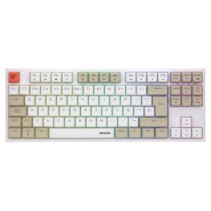Teclado Phoenix Royal Gaming Mecanico Tkl USB RGB White