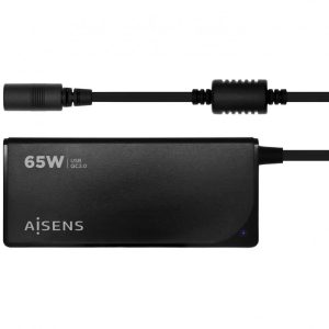 Cargador Portátil Aisens 65W Automatico + 9 Conectores + Usb-a