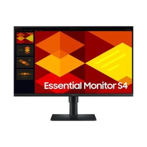 Monitor Samsung Essential S4 27 IPS 100HZ Multimedia Ergonómico DP HDMI Black