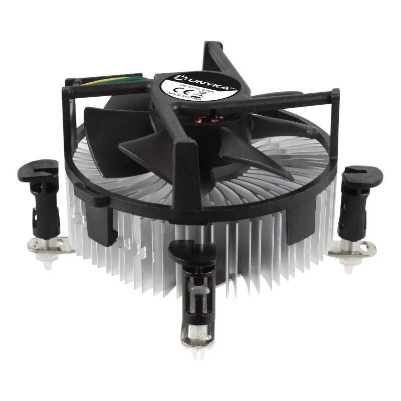 Ventilador Disipador Unykach CPU 90MM Intel/AMD Ventilador Disipador Unykach CPU 90MM Intel/AMD