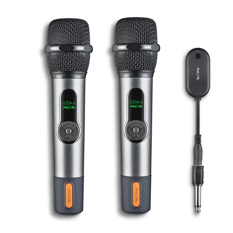 Micrófono NGS Singer Star Wireless ( Pack 2UD )