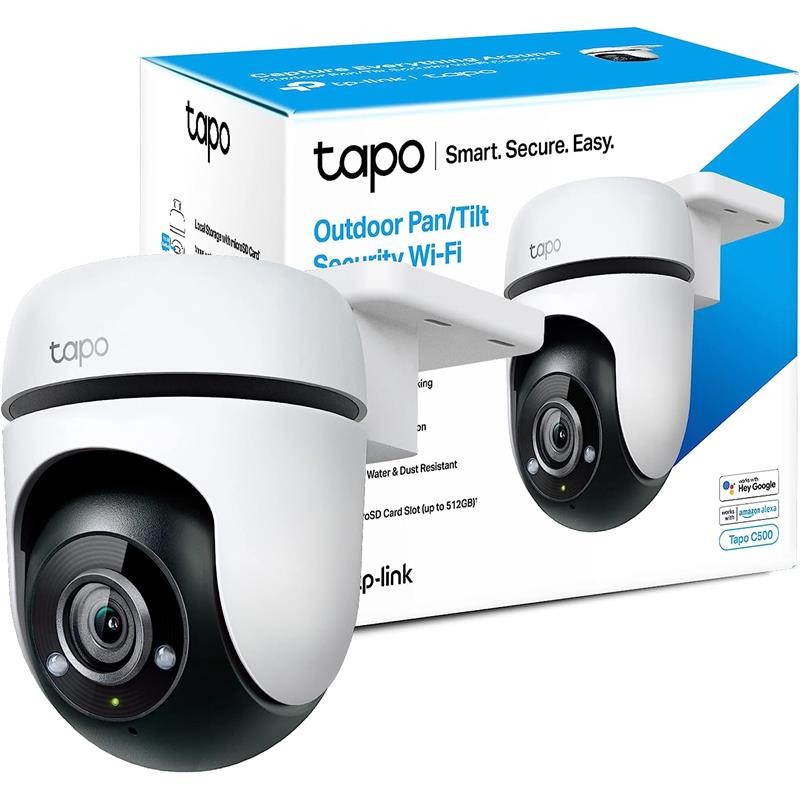 Cámara IP TP-Link Tapo C500 WiFi 360º FHD IP65 Motorizada Exterior Cámara IP TP-Link Tapo C500 WiFi 360º FHD IP65 Motorizada Exterior