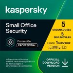 Antivirus Kaspersky Small Of. Sec. 1L Server + 5L PC + 5L Android L.elec