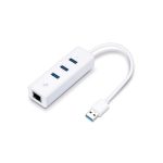 Adaptador TP-Link USB 3.0 a LAN RJ-45 Gigabit + Hub USB 3.0
