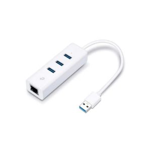 Adaptador TP-Link USB 3.0 a LAN RJ-45 Gigabit + Hub USB 3.0