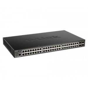 Switch D-Link Gigabit 52 Puertos DGS-1250-52XMP 48 PoE +4 10G Sfp+