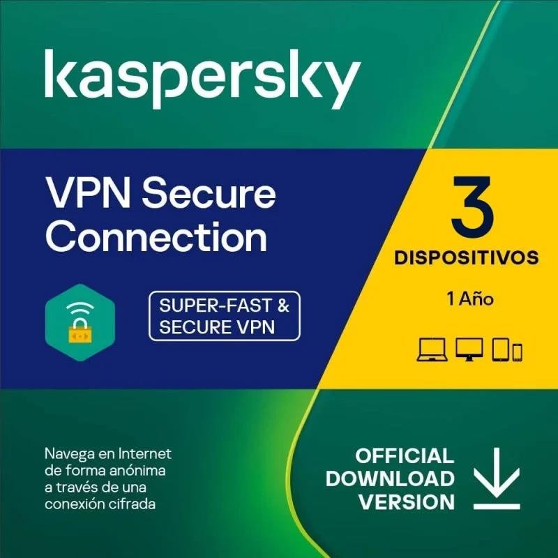 Antivirus Kaspersky VPN Secure Connection 1YEAR 3L PC/Mac/Android/iOS Antivirus Kaspersky VPN Secure Connection 1YEAR 3L PC/Mac/Android/iOS