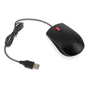 Ratón Lenovo USB Huella Dactilar Black