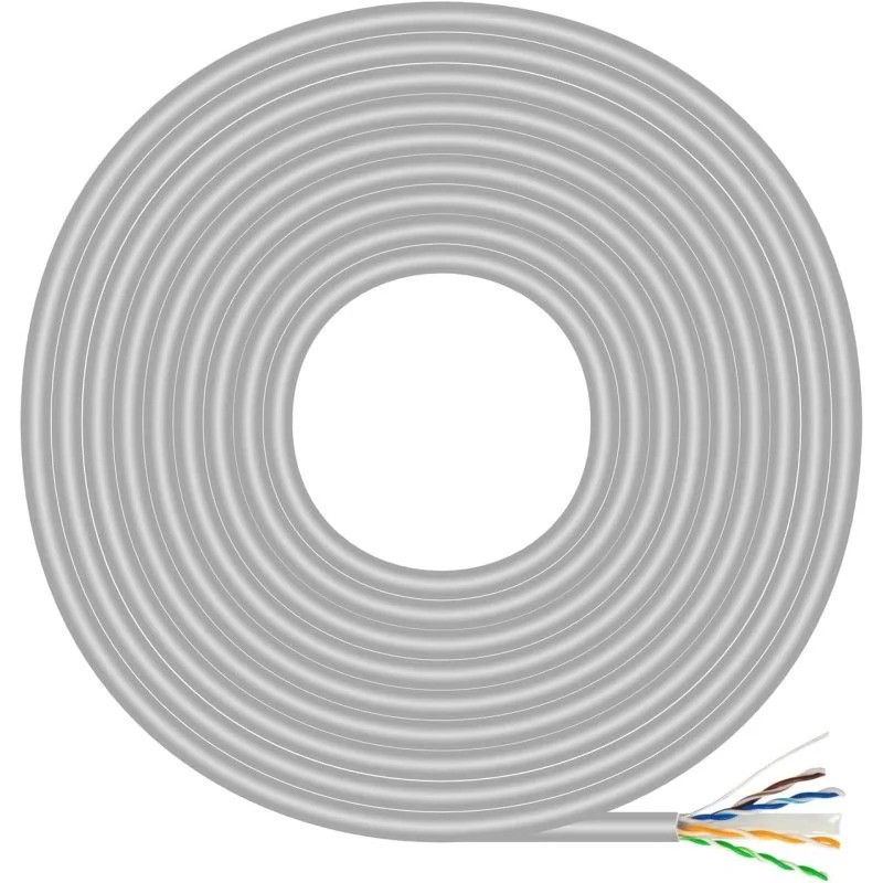 Cable de Red Bobina CAT.6 Utp 100M Aisens Grey