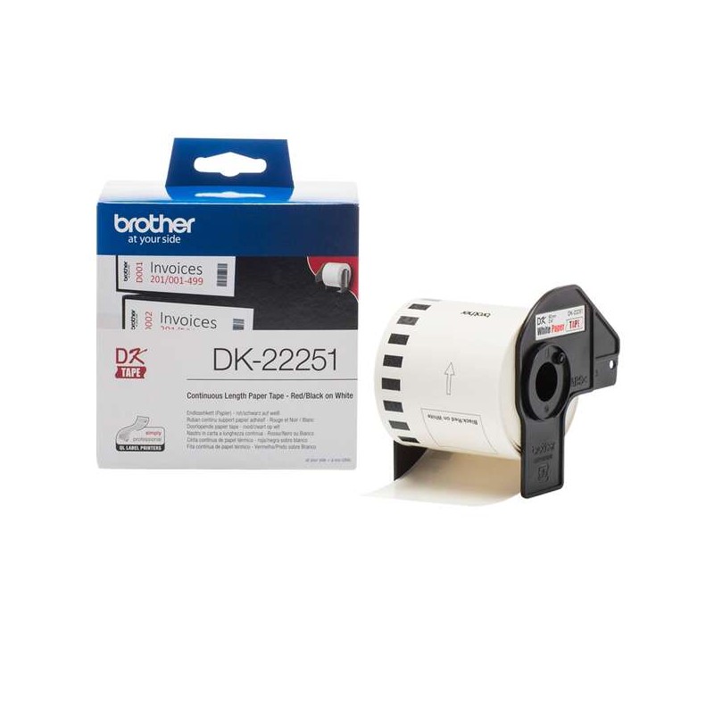 Etiquetas Brother DK22251 Etiquetas Brother DK22251